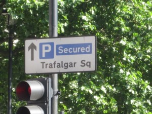 Continuing my journey around the corner, I found myself in Trafalgar Square. Convenient, right?
