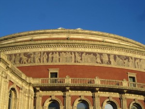 Crown of Royal Albert Hall. 