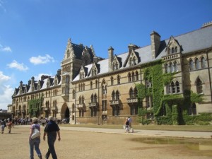 The front of Christ Church College