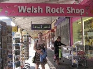 Welsh Rock, a candy treat. It's not chocolate, so that's a pretty big hurdle to overcome, but it does have local appeal. 