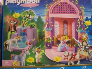 It was fun to walk through the toys from my childhood, like Playmobil (though I did not have the unicorn set). 