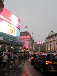 Obligatory visit to Piccadilly Circus. 