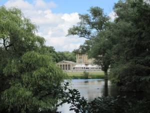 A view across a portion of the 39 acre park around the Palace, not too shabby!