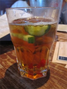 Maybe later I would indulge in Pimm's - the long island's UK cousin. 