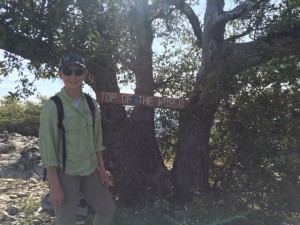 On day two, David and I hiked a 10-mile section of the Arnold Rim Trail. 